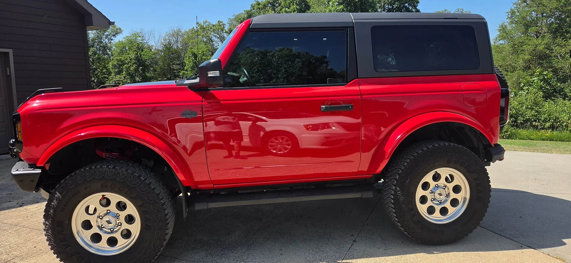 Ford Bronco Converted 2022 Wildtrak to FOX with Zone 2" inch level Hoss 3.0 lift 3430