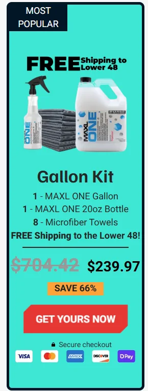 Ford Bronco First coat of MAXL ONE (all-in-one waterless wash, polish, ceramic-style protective spray) on 60th Anniversary Bronco 1784641178268-74