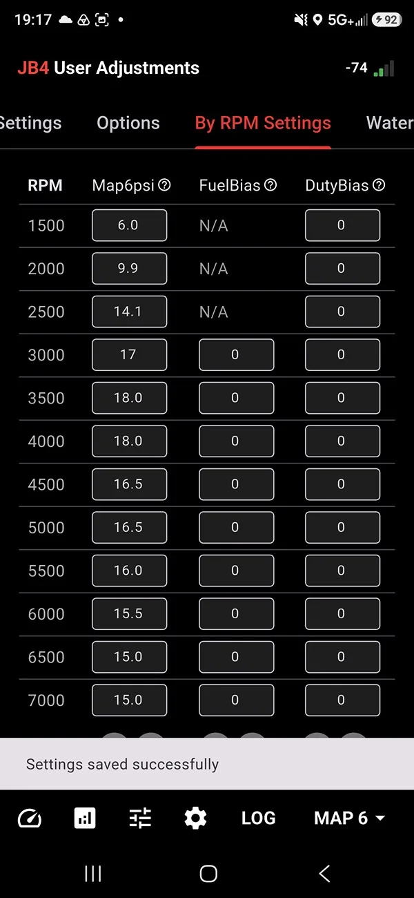 Ford Bronco Ford Performance Tune + JB4 Stacking Screenshot_20260720_191738