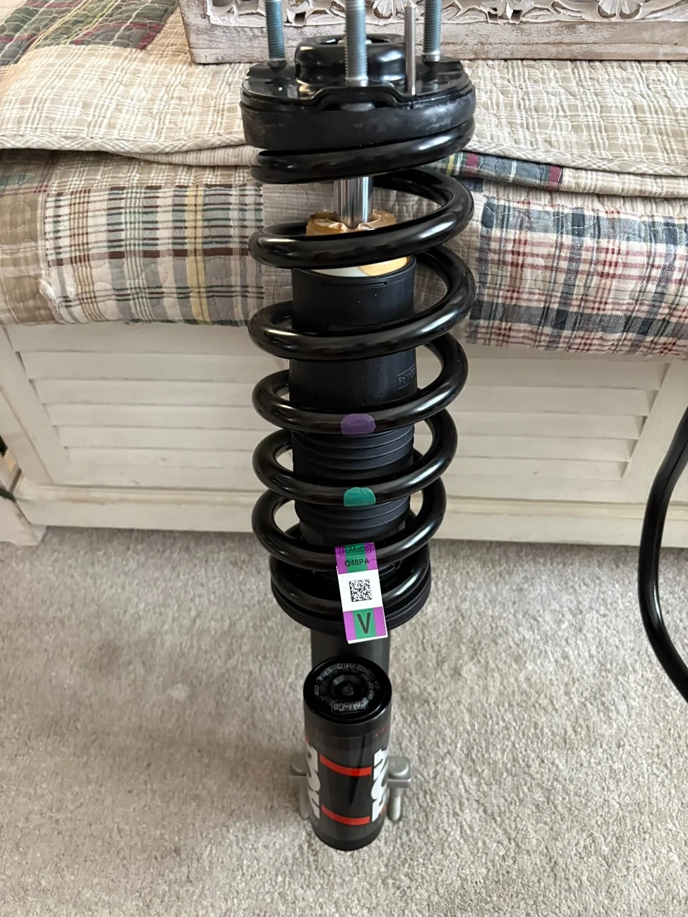 Ford Bronco Coil Spring color codes IMG_3950