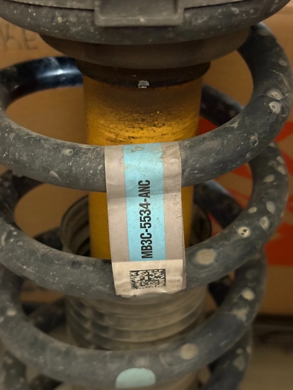 Ford Bronco Coil Spring color codes IMG_4163