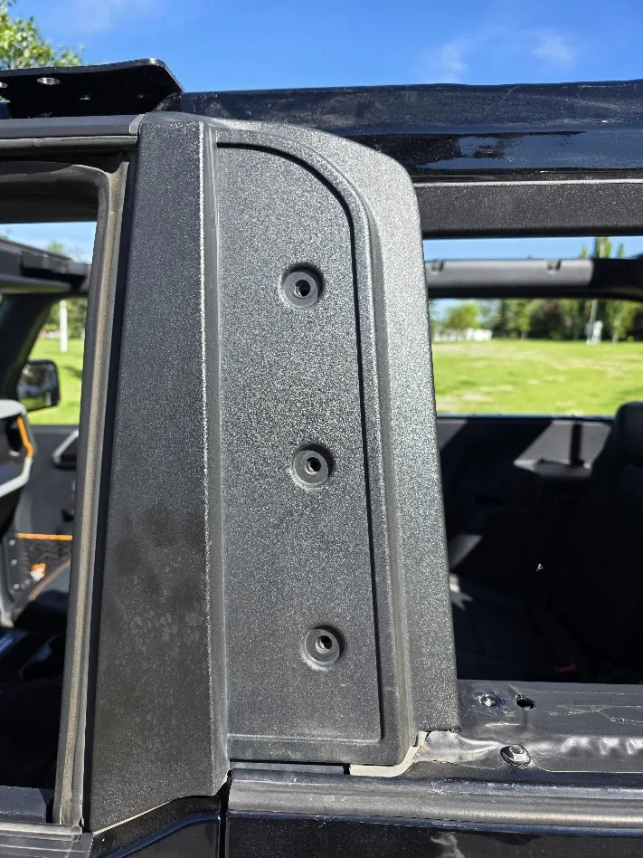 Ford Bronco Missing fasteners for molding behind door on 2022 two door. 1784724516940-sf