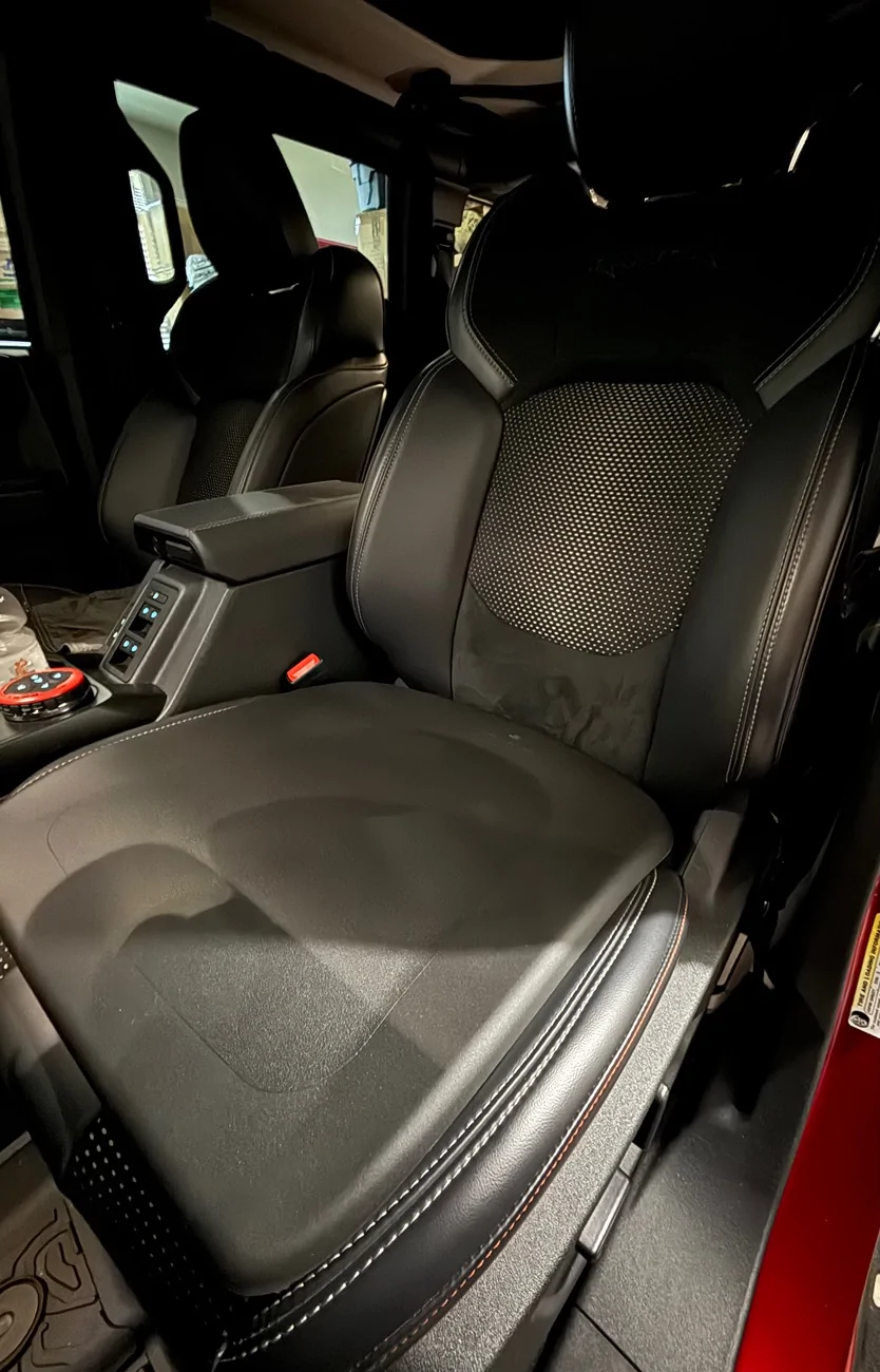Ford Bronco Seat comfort and support Question IMG_0376
