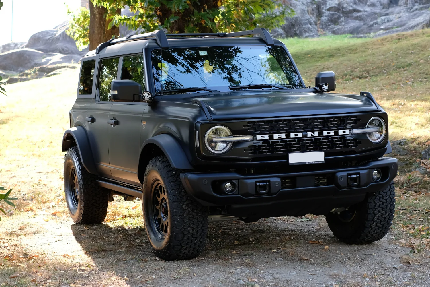 Ford Bronco Swiss Alps Badlands: A Bronco across the ocean 2
