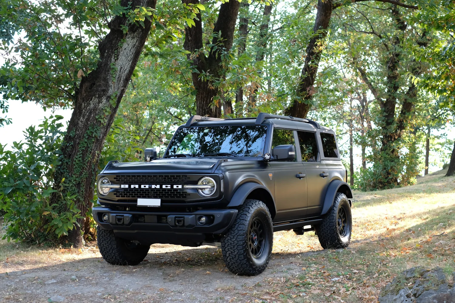 Ford Bronco Swiss Alps Badlands: A Bronco across the ocean 4