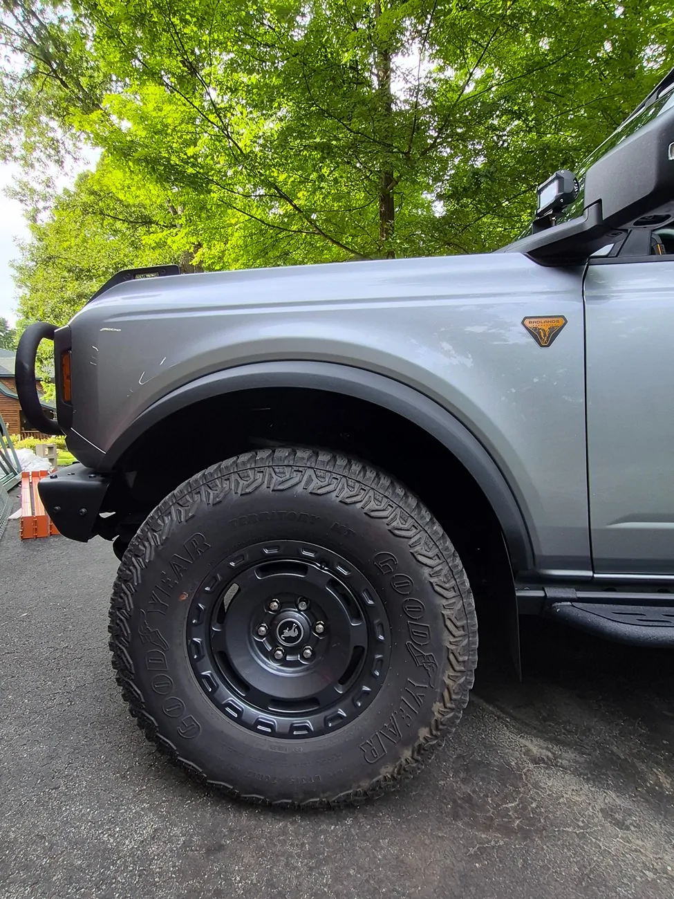 Ford Bronco Is the JKS max clearance kit always necessary for 37 tires? 20260722_180908