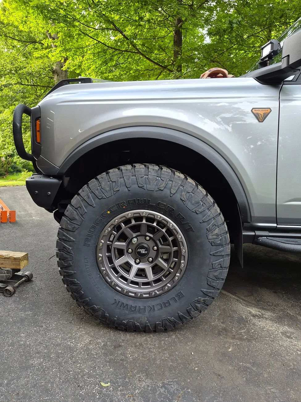 Ford Bronco Is the JKS max clearance kit always necessary for 37 tires? 20260722_182407