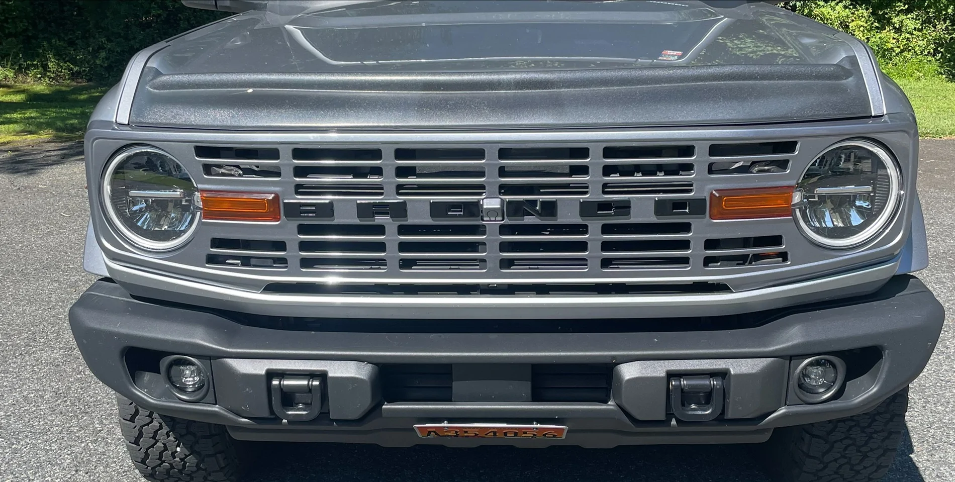 Ford Bronco Custom Paint Match Grille - Examples?? grille cropped
