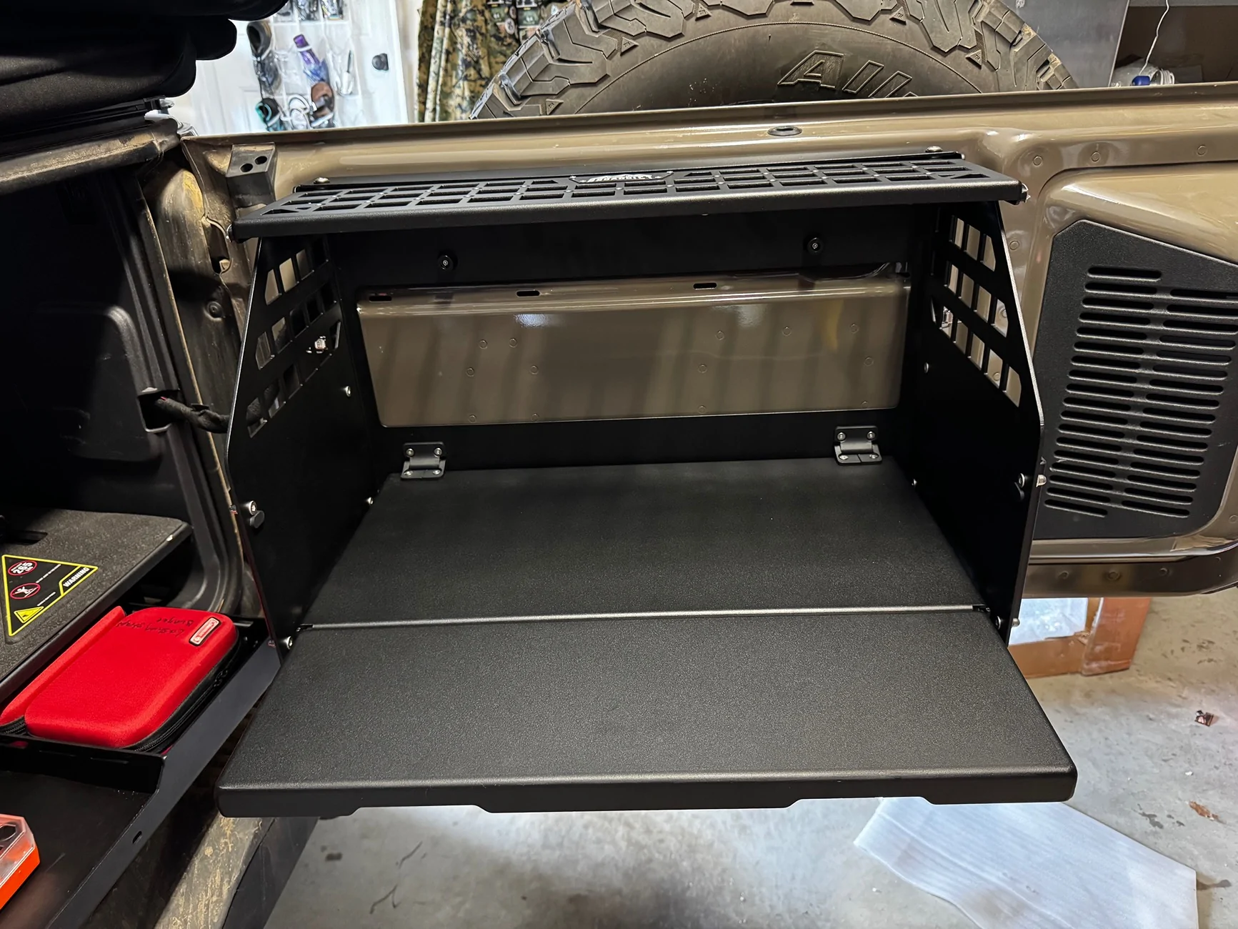 Ford Bronco Broaddict TrailDeck compatible table— my review IMG_1734