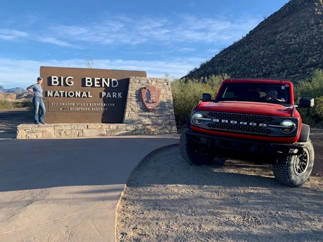 Ford Bronco What Was the First Trip That Made You Glad You Bought a Bronco? park sign