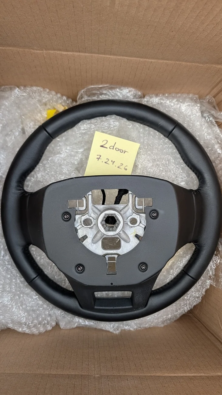 Ford Bronco Bronco Lux Package Steering Wheel (w/Adaptive Cruise and Heating) PXL_20260724_145755876
