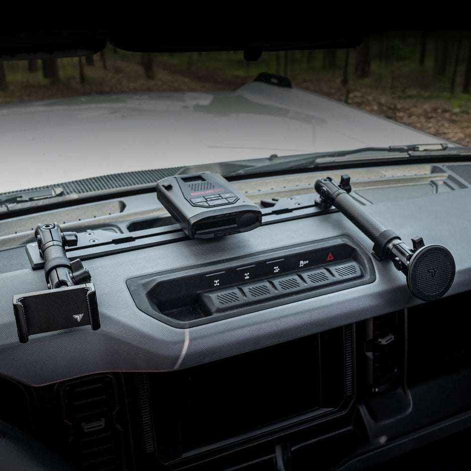 Ford Bronco Very Clean Midland MXT575 GMRS Radio Install with Mountains2Metal Bracket and 67 Designs Mic Mount LIFESTYLE_TR12_03_940x