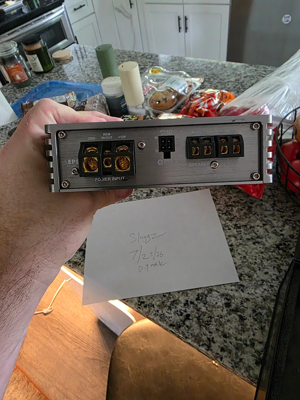 Ford Bronco Musway compact mono sub amp 1000009279