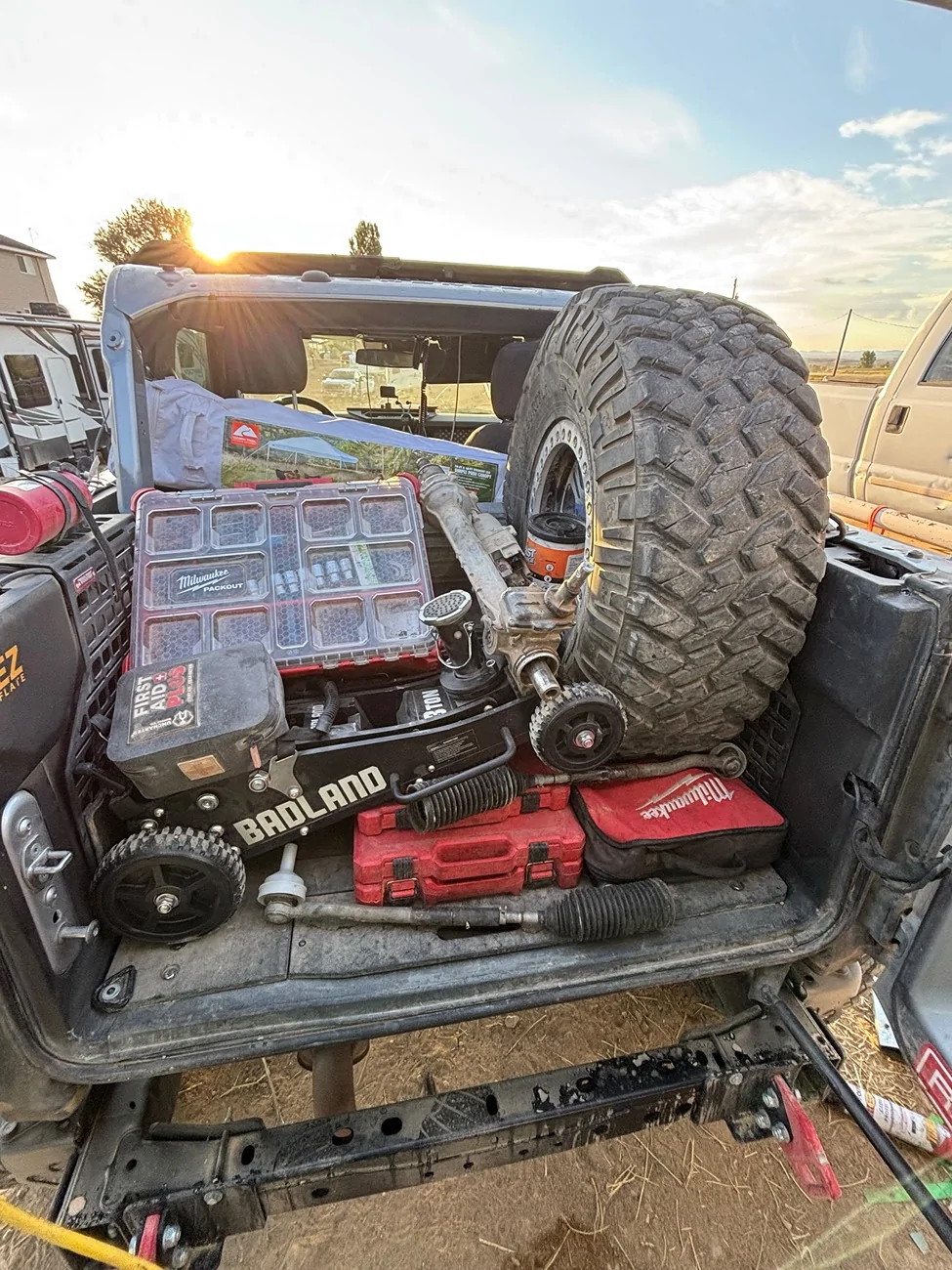 Ford Bronco Ford performance rack is broken I’ve got questions IMG_8077
