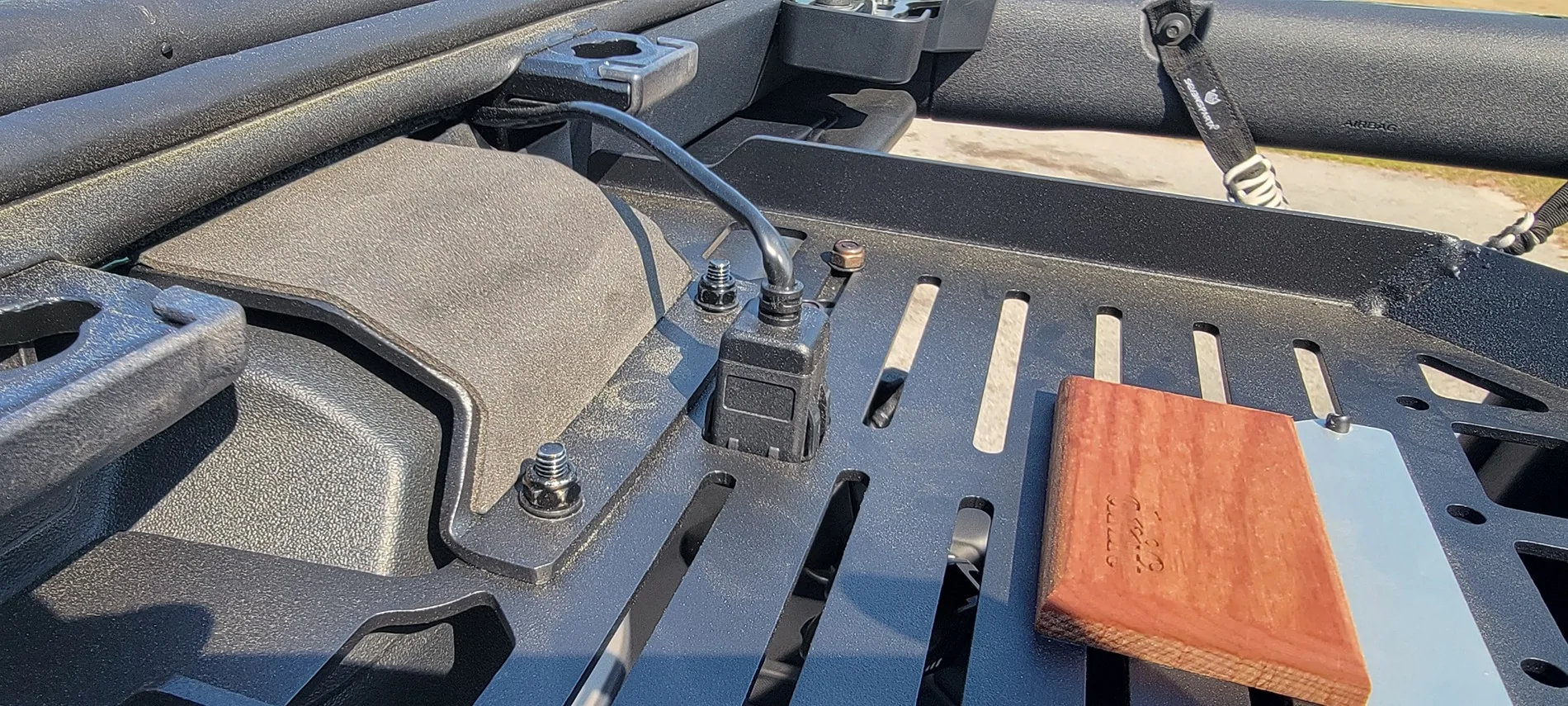 Ford Bronco Easy way to add rocker switches to supplement upfitter switches 20260504_164017
