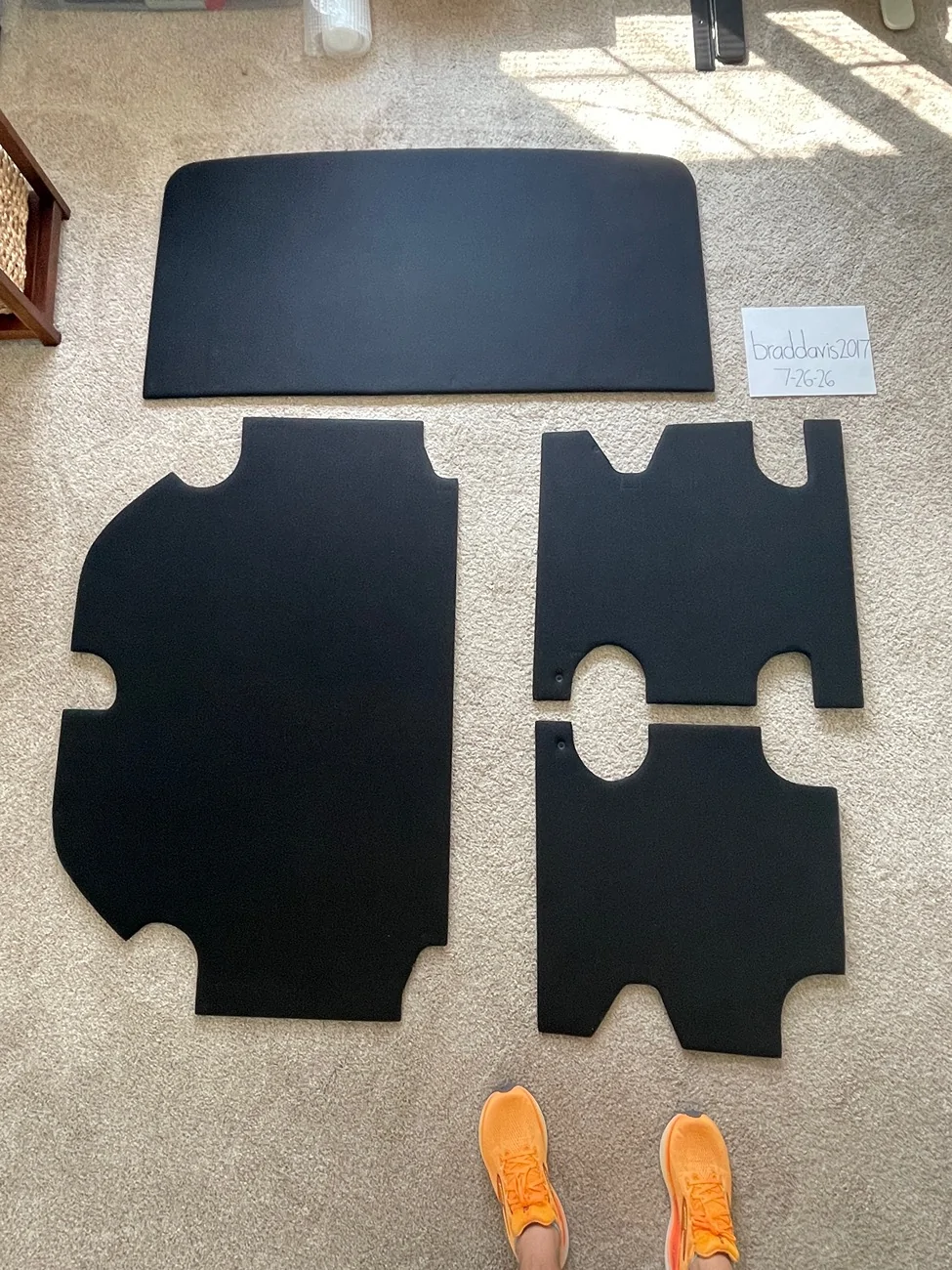 Ford Bronco Hothead Headliner, 4 Door, Black Cloth (MIC top w/ factory headliner) $200 IMG_9803
