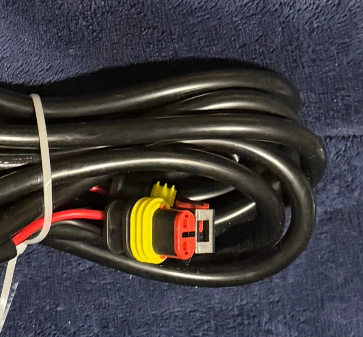 Ford Bronco Updated:Fog lights added and connected to factory connector 1000122373