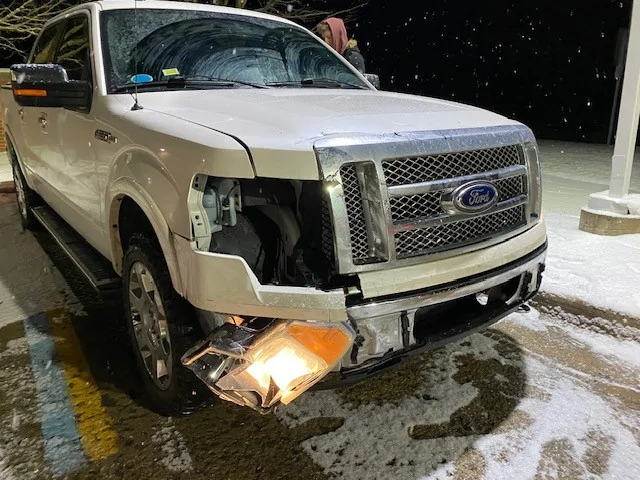 Ford Bronco My Bronco may be toast… rear ended F150-1