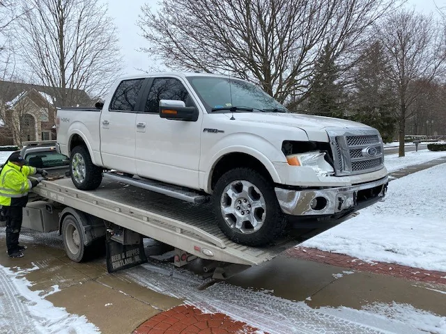 Ford Bronco My Bronco may be toast… rear ended F150-3