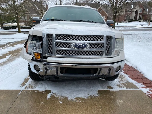 Ford Bronco My Bronco may be toast… rear ended F150-2
