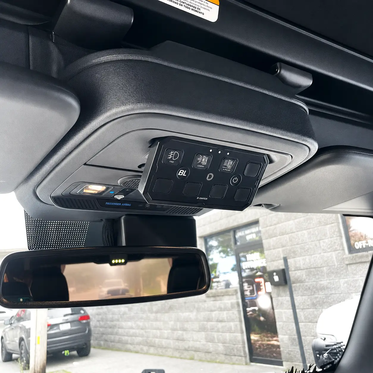 Ford Bronco No Upfitters? No Problem! OEM Style Switch Panel for Overhead 1785159813203-do