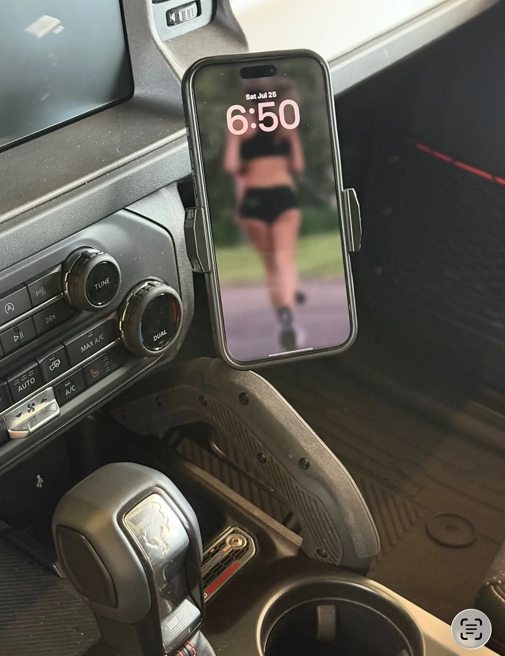 Ford Bronco Home Made Cell Phone Holder, Yep, I Did A Thing….. IMG_1859