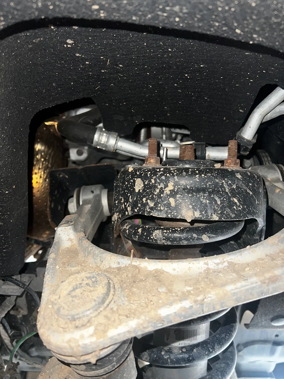 Ford Bronco Help - FP coils contacting front shock buckets IMG_2790
