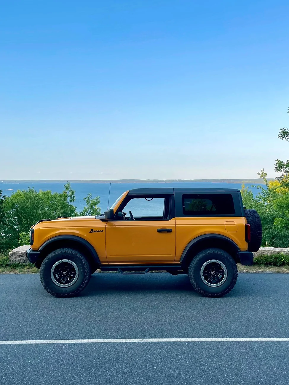 Ford Bronco Bronco script emblem is my favorite exterior mod IMG_4672