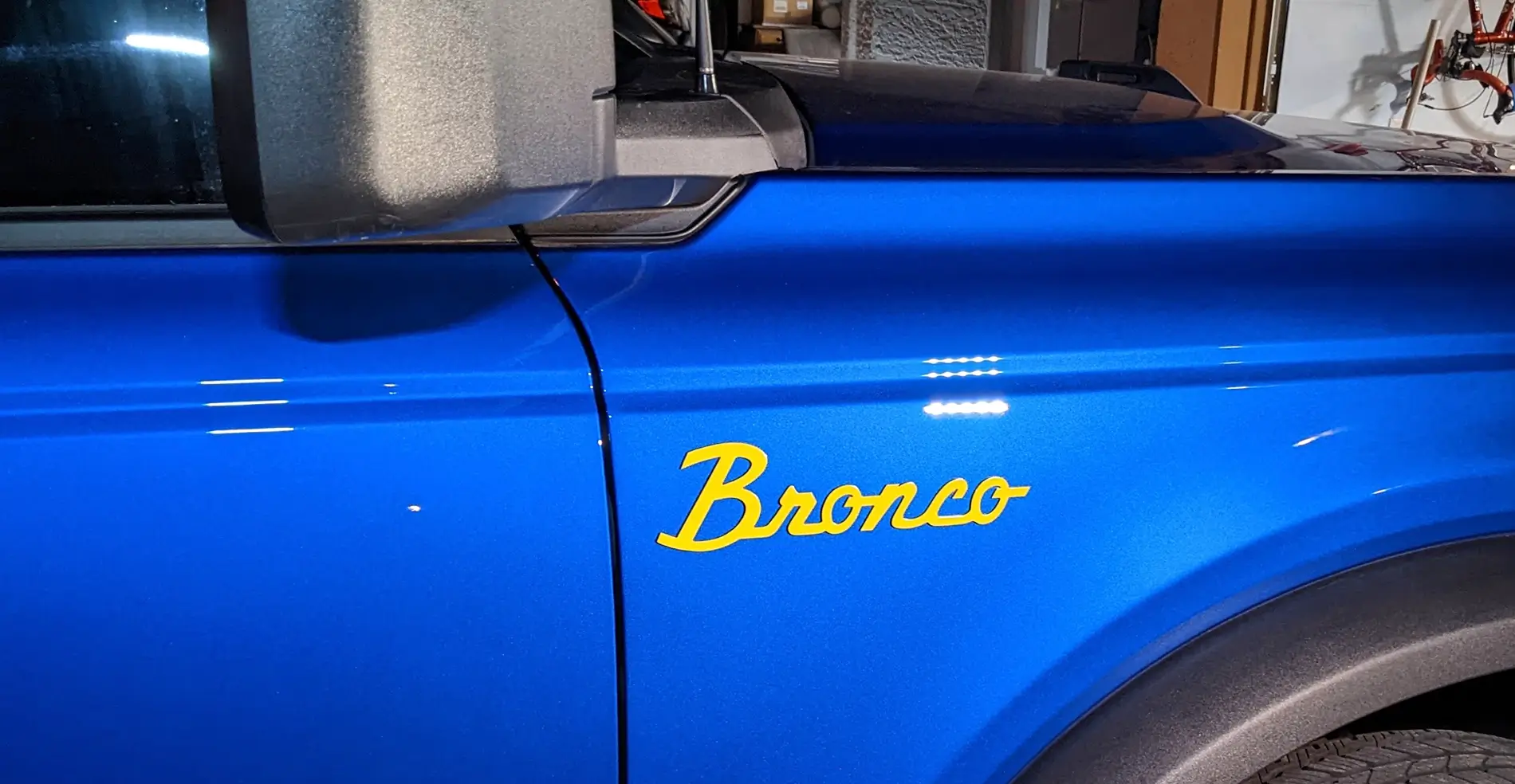 Ford Bronco Bronco script emblem is my favorite exterior mod 1785186499440-l6