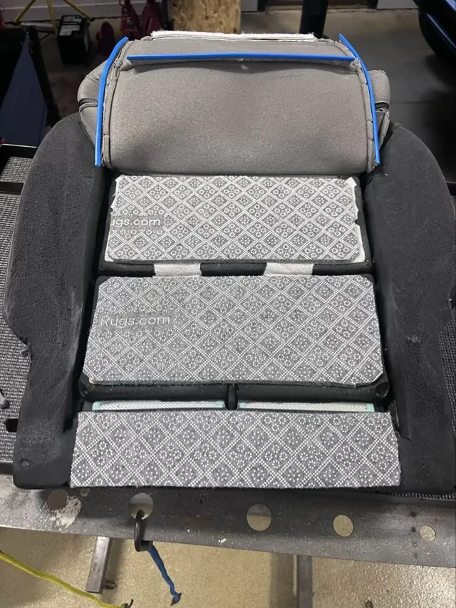 Ford Bronco Explorer Seat Cushion Swap IMG_6289