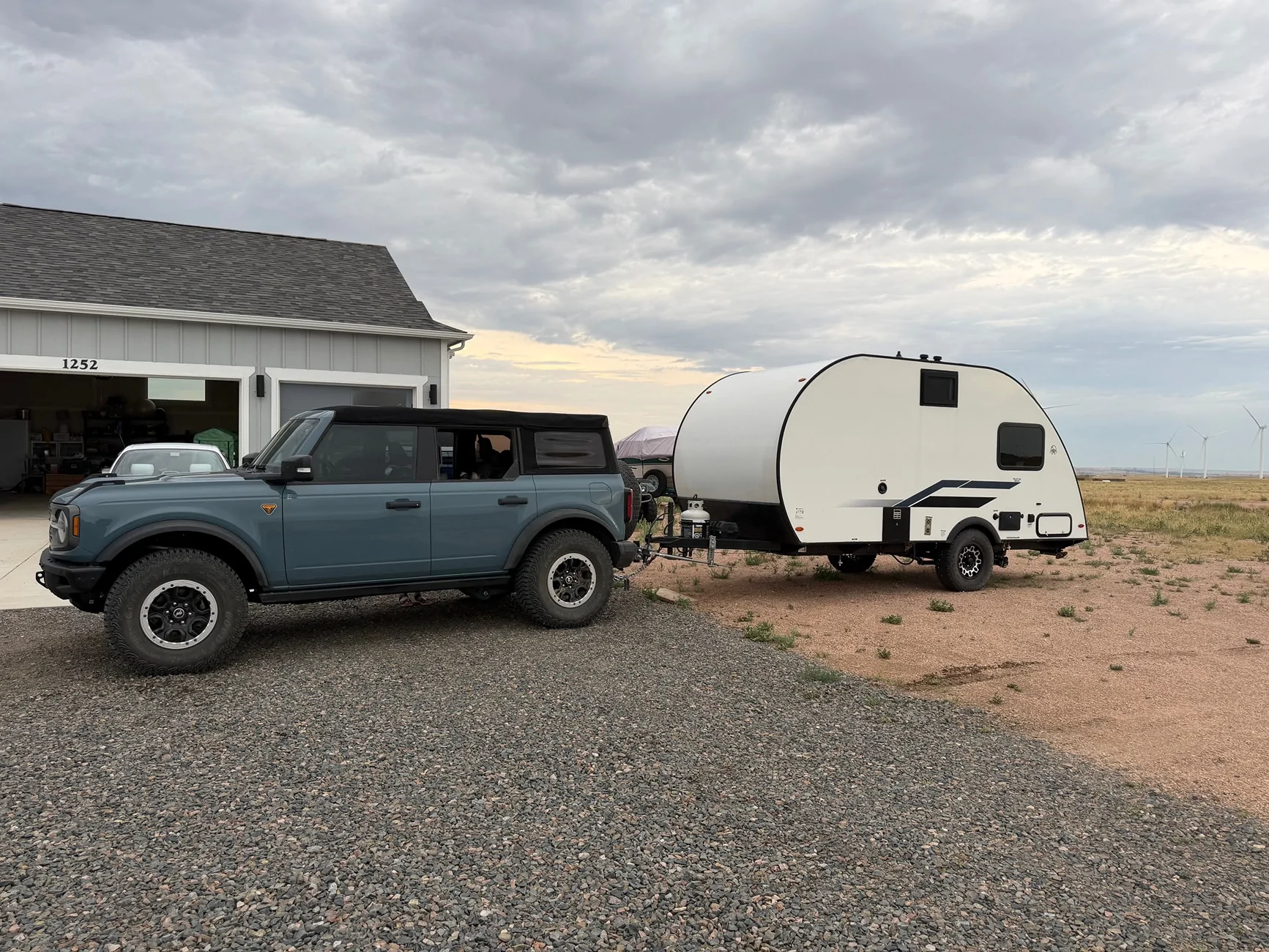 Ford Bronco Pulled a camper with my BadSas 2.3 IMG_1832