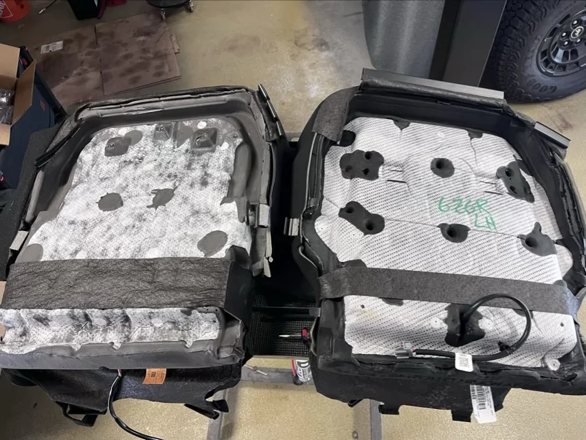 Ford Bronco Explorer Seat Cushion Swap IMG_6259