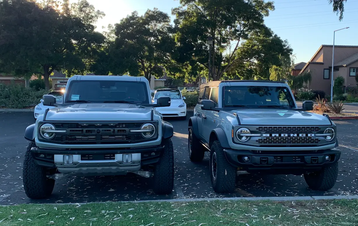 Ford Bronco Fender flare recall Braptor vs BL copy