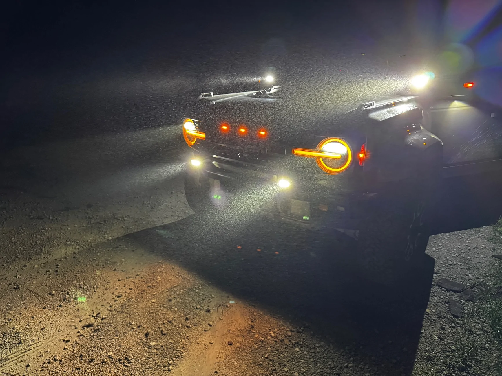 Ford Bronco Suparee Recon 2 light (spot and flood lights) install and review IMG_1790