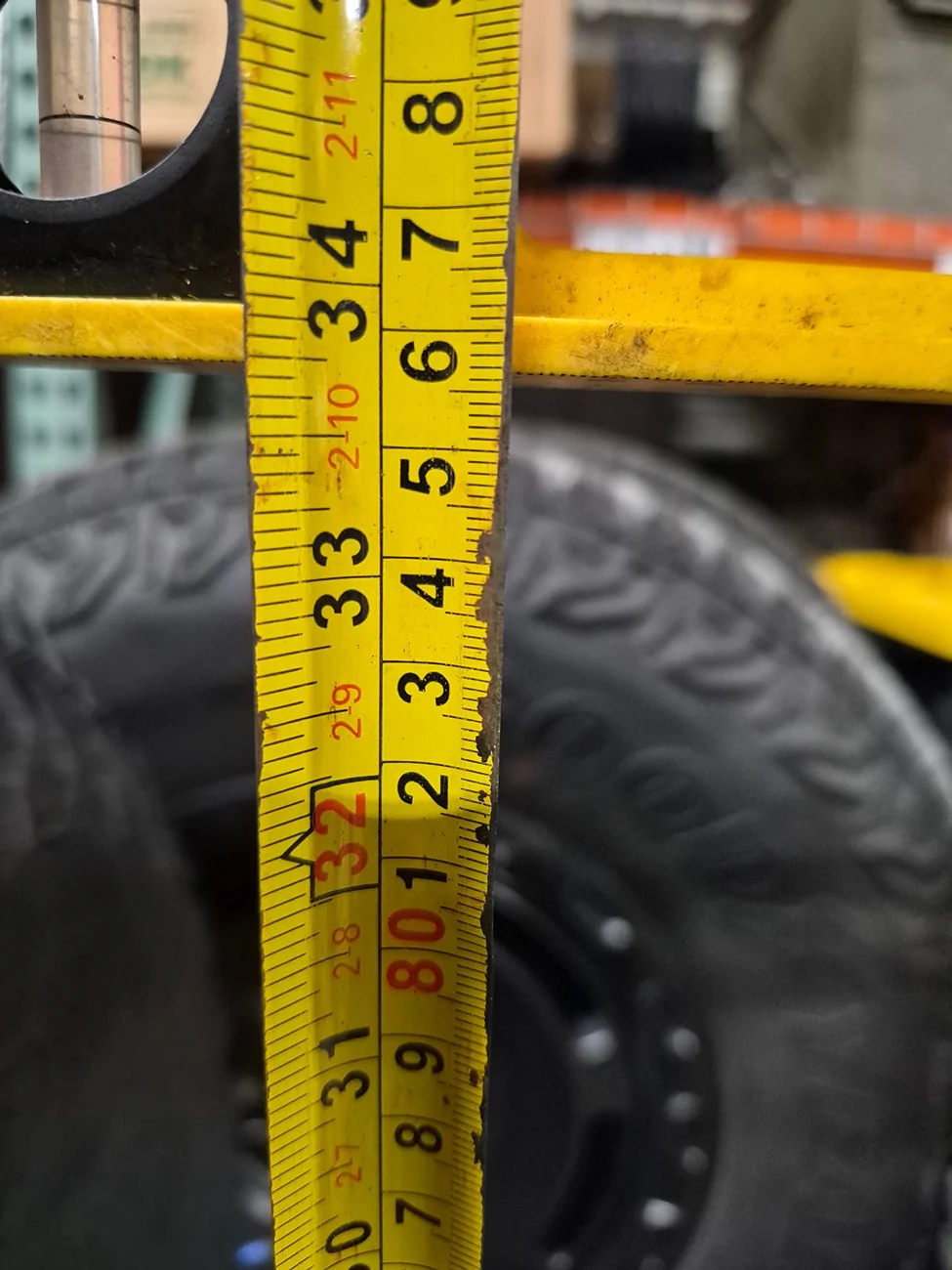 Ford Bronco Anyone running 35x11.5s on a Sasquatch? Do they look smaller than stock? 20260729_142518