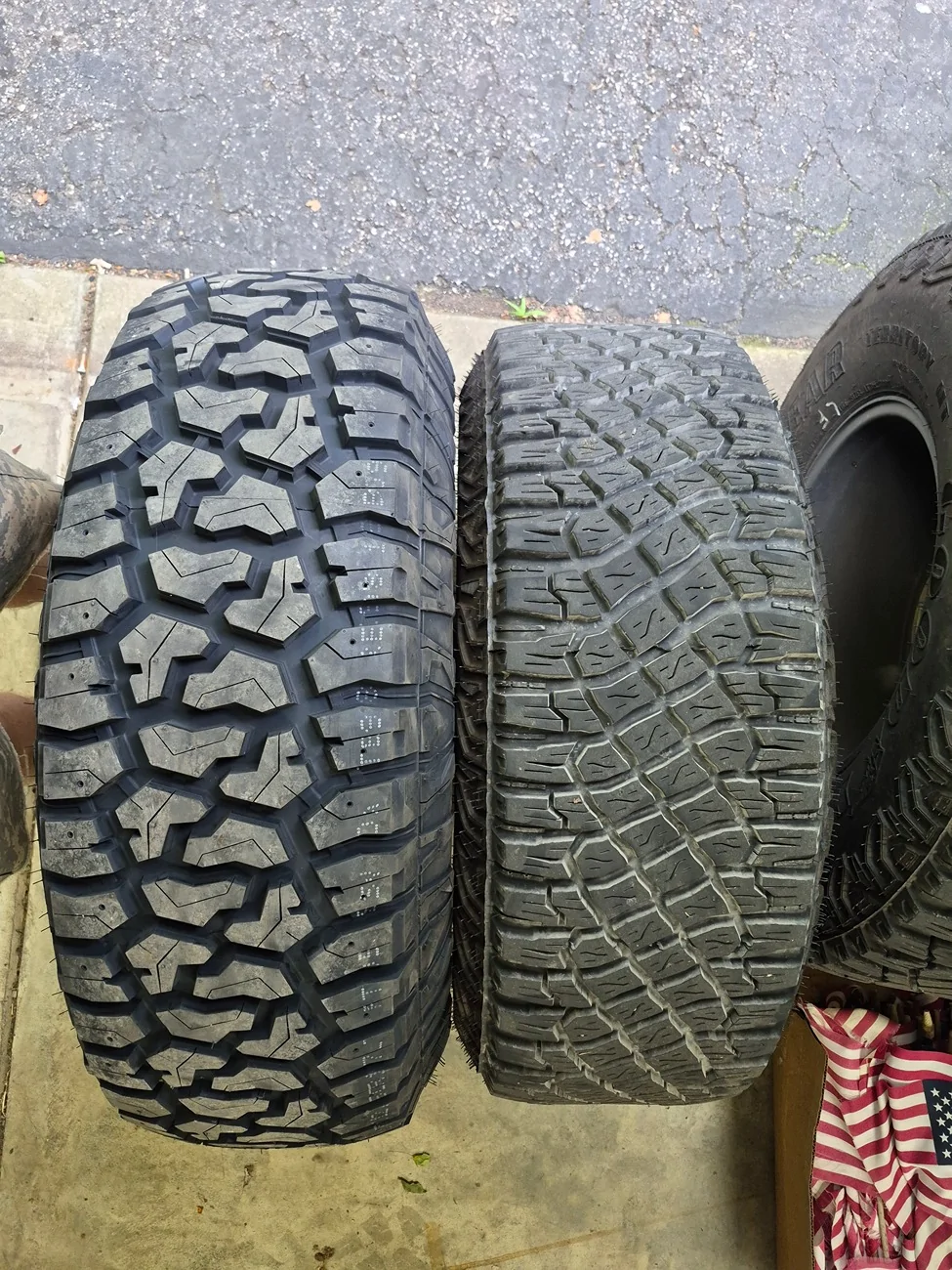 Ford Bronco Anyone running 35x11.5s on a Sasquatch? Do they look smaller than stock? 20260722_184902