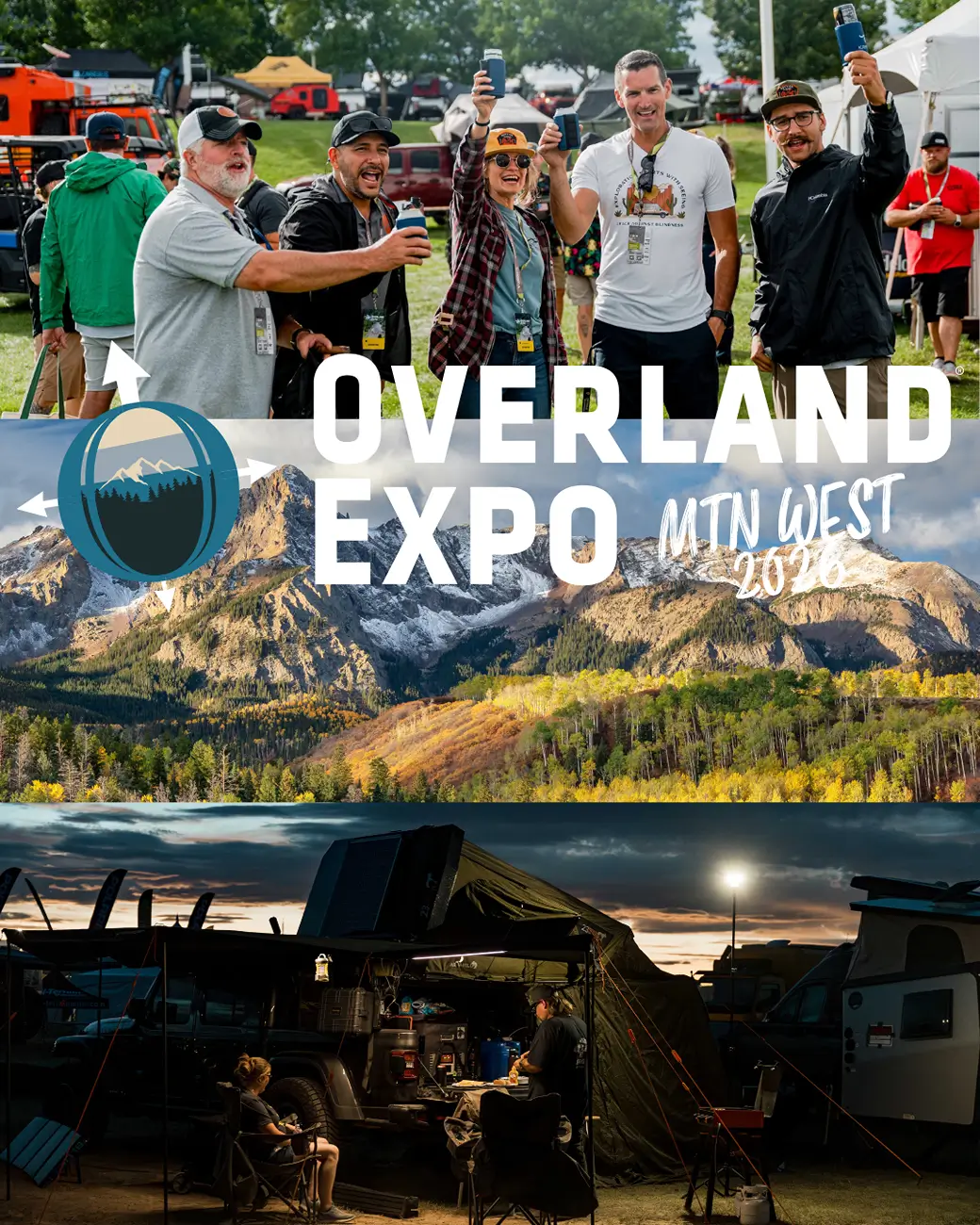 Ford Bronco TrailRax at Overland Expo in Colorado: Aug 21-23 mtn west social post (1)