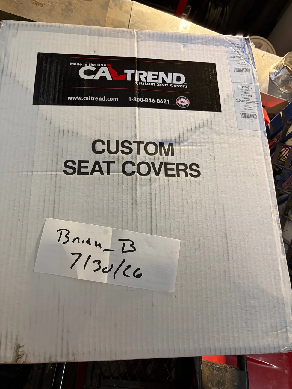 Ford Bronco CalTrend Seat Covers - 4Dr New IMG_0279