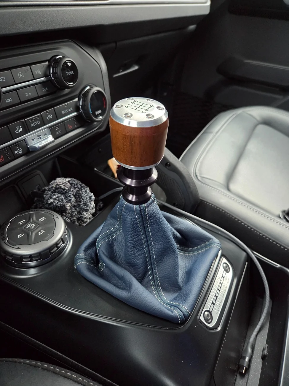 Ford Bronco Red Squirrel Enterprises Shift Knob 20260307_165220
