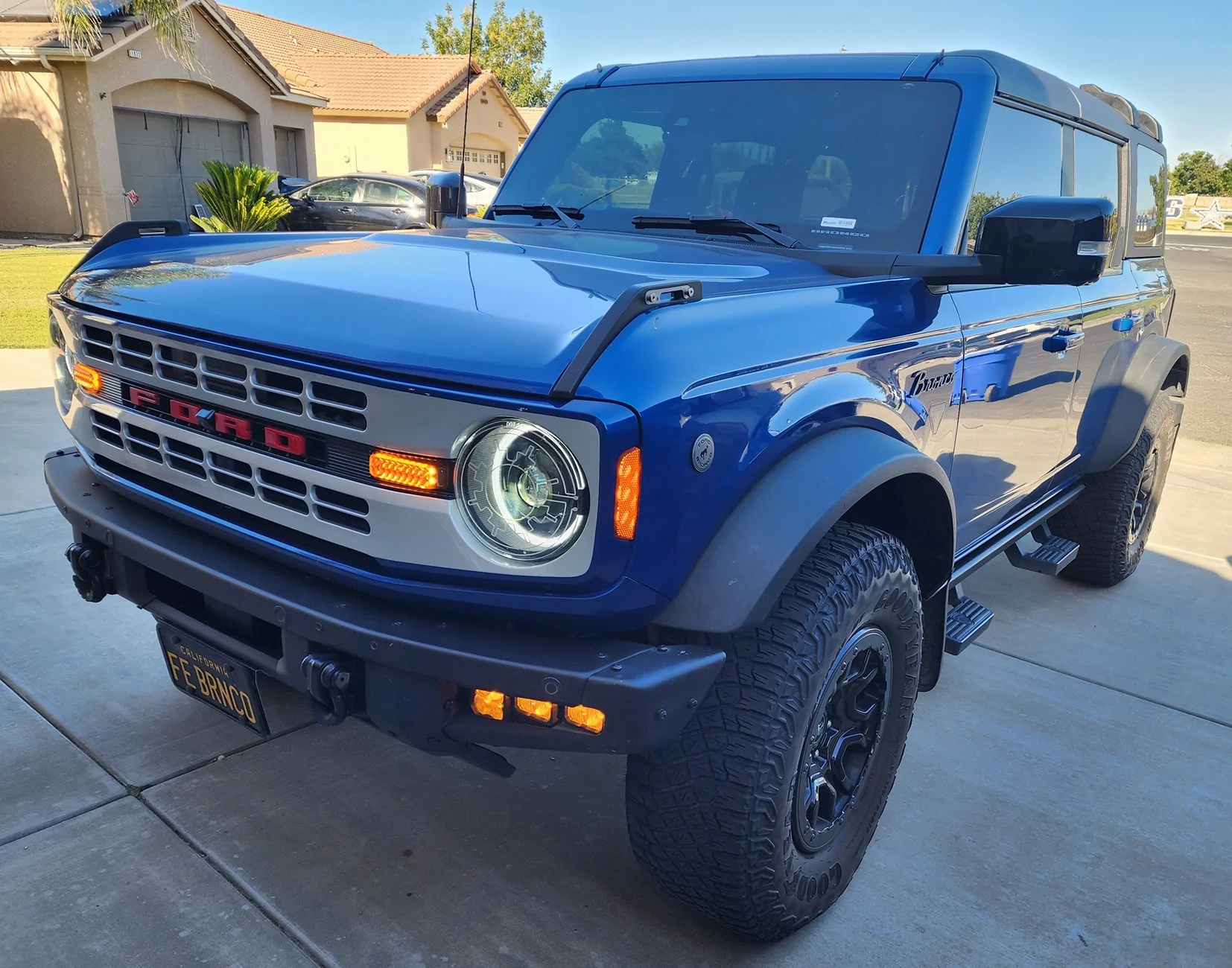 Ford Bronco First Edition to Heritage Grill Swap 20260727_172007