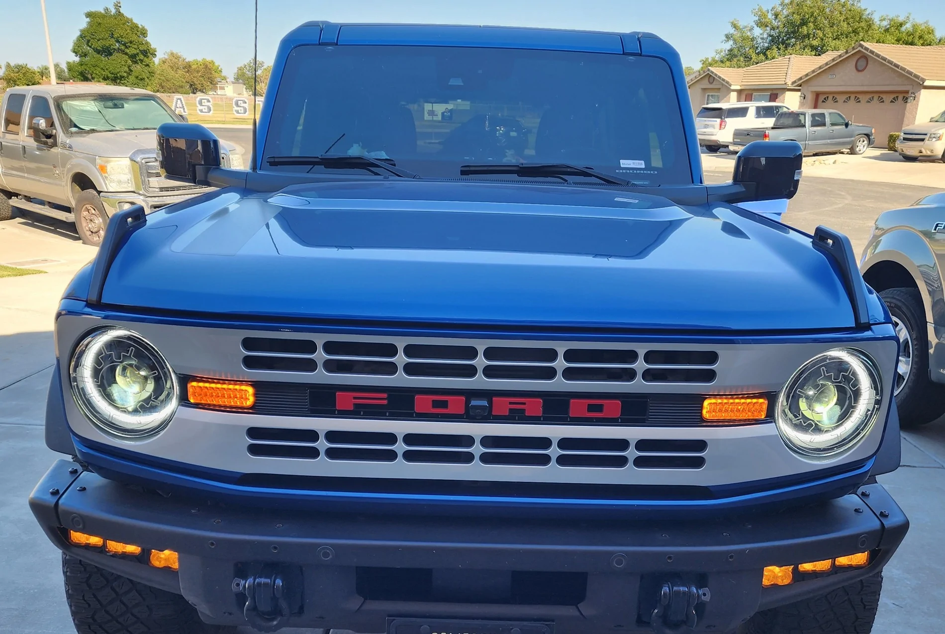 Ford Bronco First Edition to Heritage Grill Swap 20260727_172015