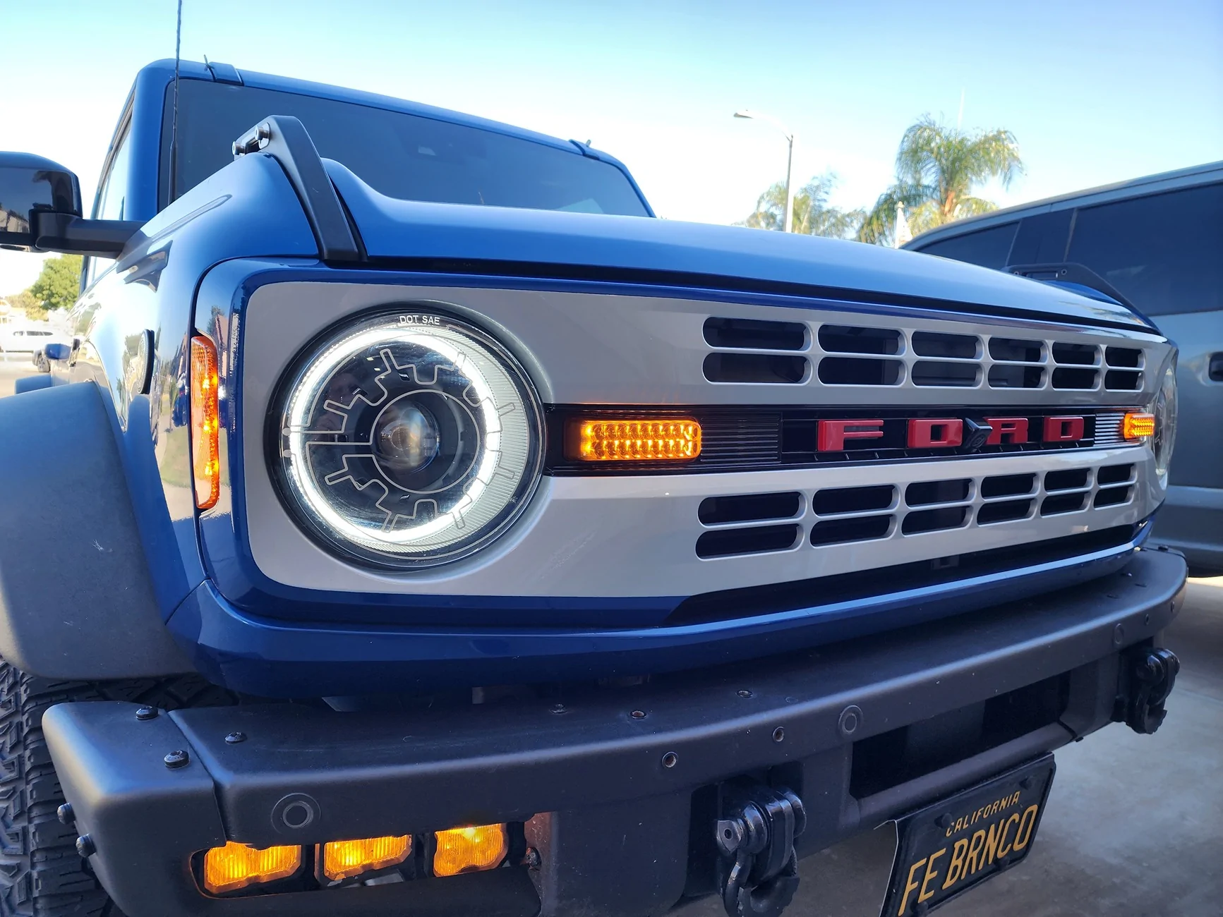 Ford Bronco First Edition to Heritage Grill Swap 20260727_172054