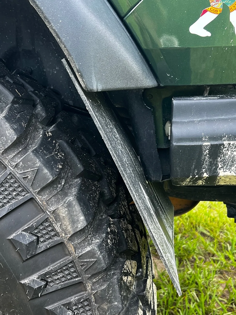 Ford Bronco Worlds best mud flaps under $80 entire set. IMG_2564