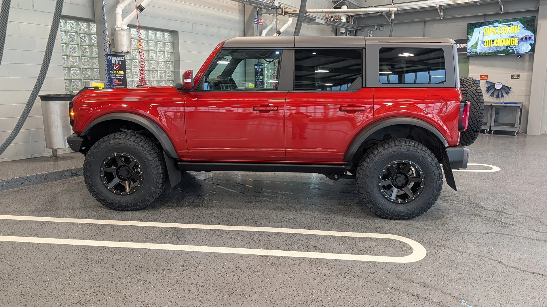 Ford Bronco 35x11.5 on a Sasquatch – Bigger or Smaller? I finally have my answer… PXL_20260330_225030614