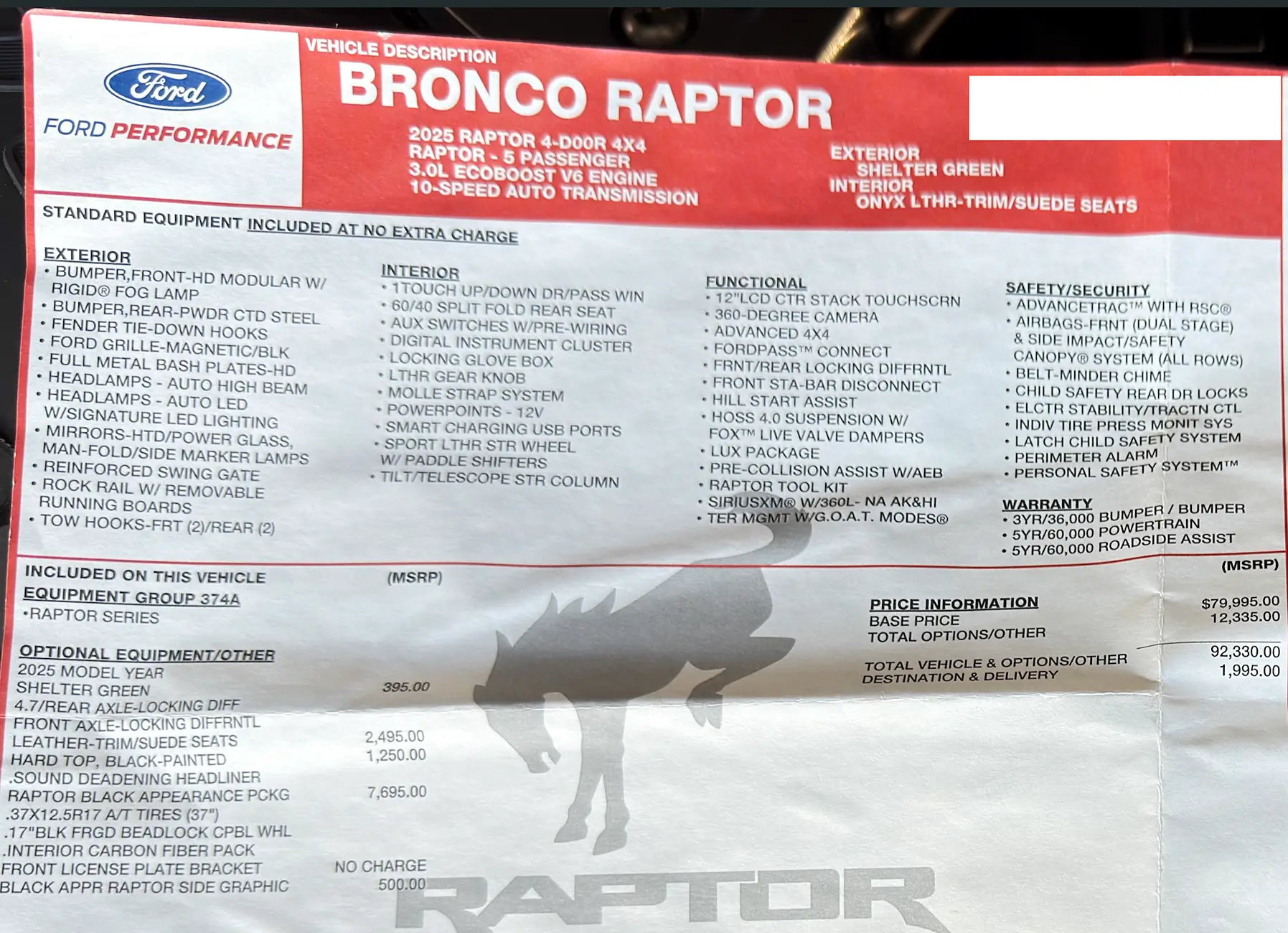 Ford Bronco FOR SALE: New OEM 2025 Bronco Raptor 17" Forged Wheel + 37" BFG KO2 — $1,095 OBO Screenshot 2026-08-01 at 15.34.50