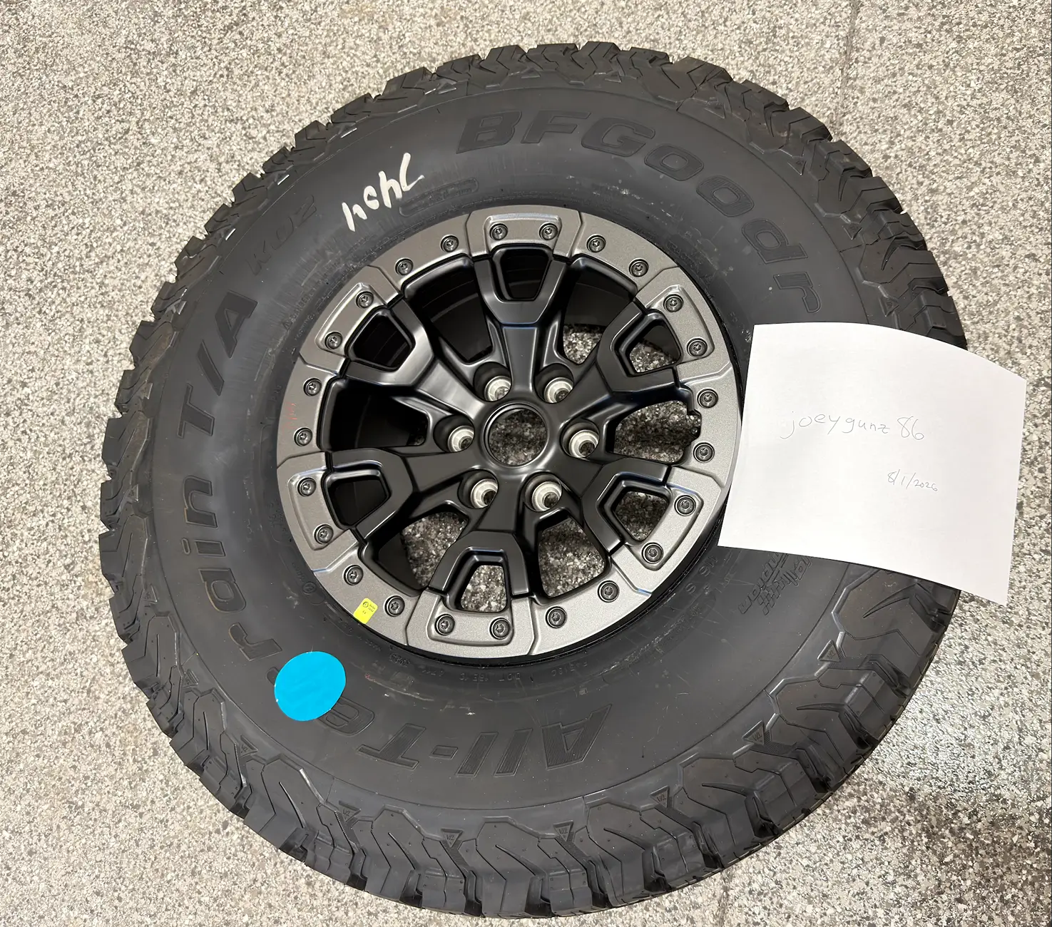 Ford Bronco FOR SALE: New OEM 2025 Bronco Raptor 17" Forged Wheel + 37" BFG KO2 — $1,095 OBO Screenshot 2026-08-01 at 17.06.28