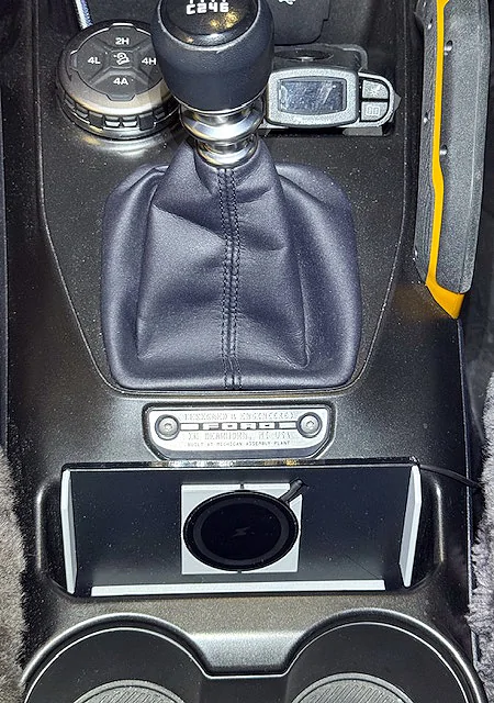 Ford Bronco Where Does Your Phone Usually End Up in Your Bronco? 📱 Bronco Wireless Charger