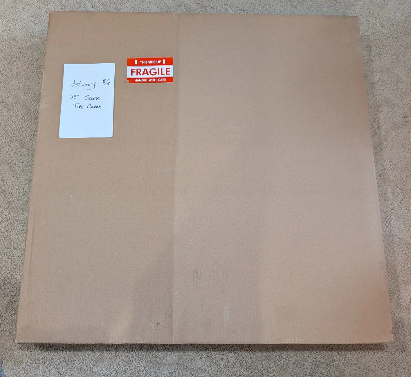 Ford Bronco For Sale - 35" Boomerang Spare Tire Cove (NEW) PXL_20260803_114152532