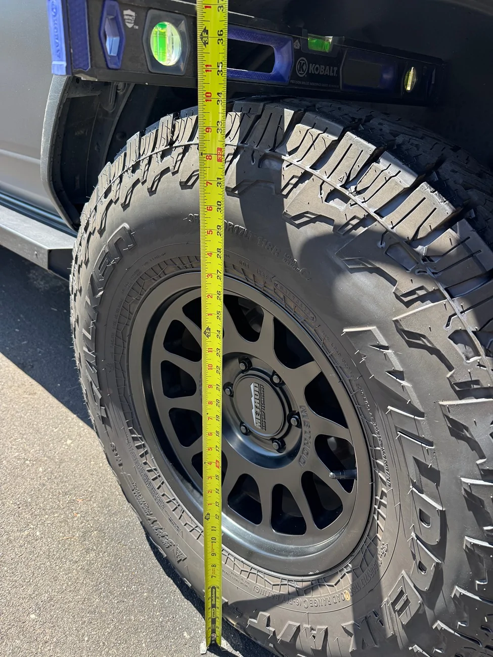 Ford Bronco 35x11.5 on a Sasquatch – Bigger or Smaller? I finally have my answer… IMG_1566