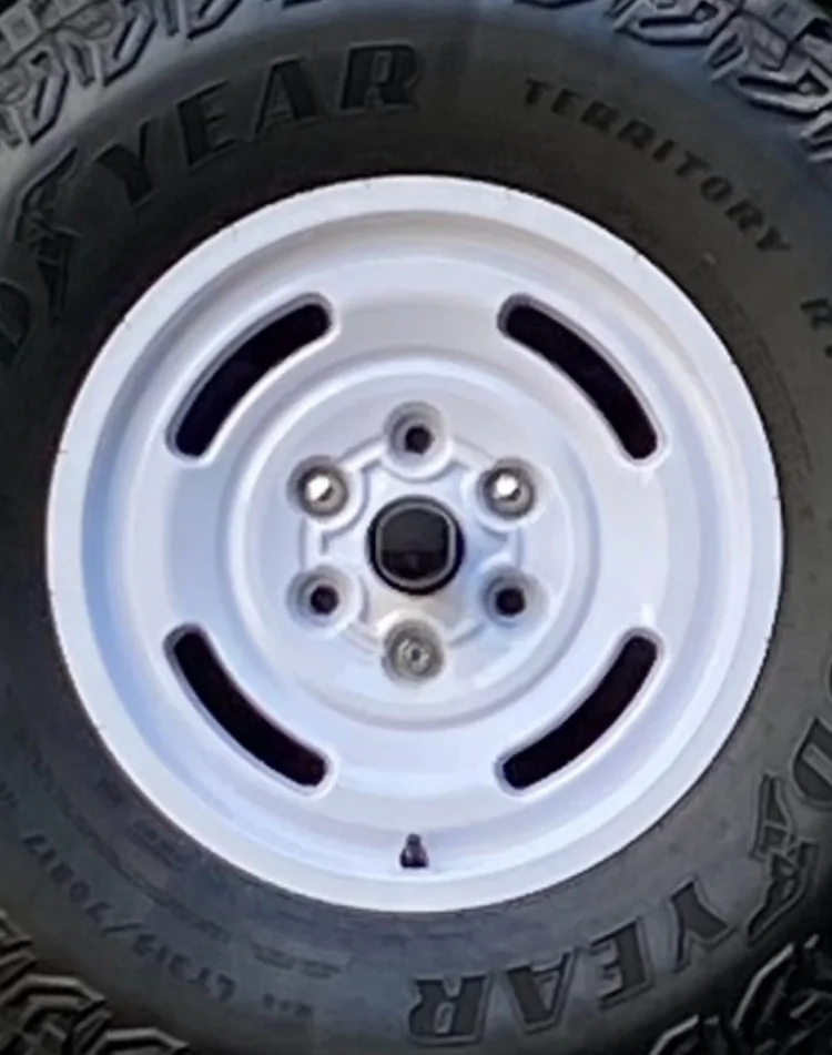 Ford Bronco The 5-tire PERFECT rotation schedule for MAX tread life and value. IMG_3019